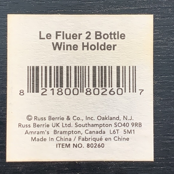 2 Bottle wine holder box - Picture 10 of 13